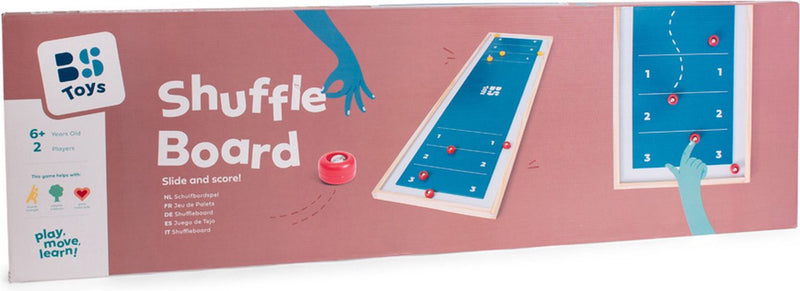 Load image into Gallery viewer, Bs toys shuffleboard met 8 schijven - 2 spelers
