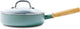 Greenpan mayflower sauteerpan 24cm - 2.6l - pfas-vrije antikleeflaag - koekenpan inductie - keramische pan - niet ovenbestendig - koudgrepen - met deksel - blauw
