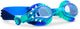 Bling2o zwembril kinderen - dino - duikbril - anti-fog - uv-protect - blauw
