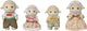 Sylvanian families 5619 schapen familie-fluweelzachte speelfiguren