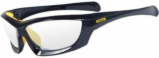 Stanley full frame safety glasses sy180-9d eu veiligheidsbril zwart din en 166