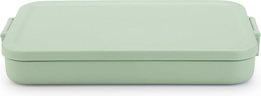Brabantia make take lunchbox broodtrommel - plat - kunststof - jade green