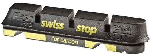 Swissstop - p100003205 - fietsremblokjes voor carbon velgremmen - flashpro black prince