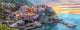 Trefl puzzel 500 stukjes - vernazza zonsondergang italië panorama.