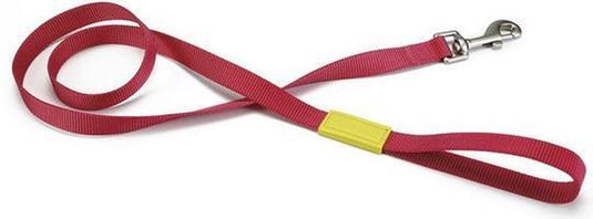 Beeztees nylon looplijn uni roze 120cmx20mm