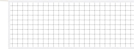 Avento volleybalnet - 9.5 x 1 m - met staaldraad - sportnet - maas 10 cm