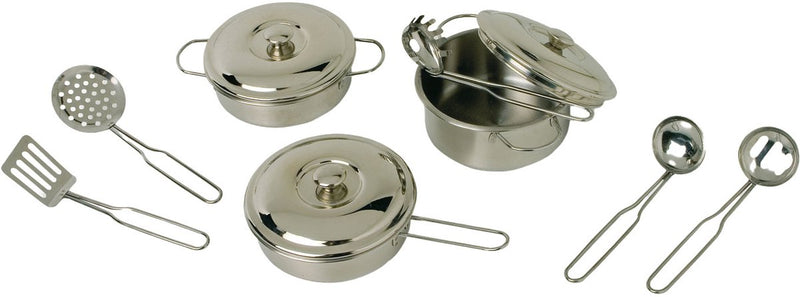 Load image into Gallery viewer, Small foot - metalen pannenset, 11dlg,

