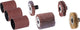Kreator krt270501 schuurroller - set - 7 stuks