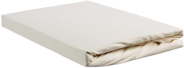 Ambiante - katoen - topper hoeslaken - 200x220 cm - gebroken wit