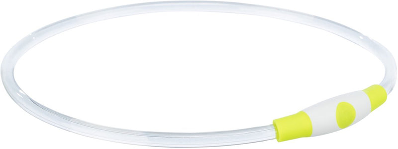 Load image into Gallery viewer, Trixie lichtgevende halsband usb flash light oplaadbaar tpu groen
