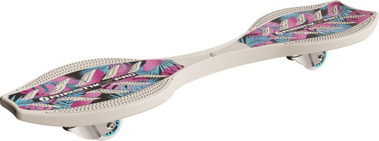 Razor ripstik air pro - waveboard - wit blauw roze - lichtgewicht design - 360° caster wielen - voor kinderen en volwassenen - tot 100 kg - vanaf 8 jaar