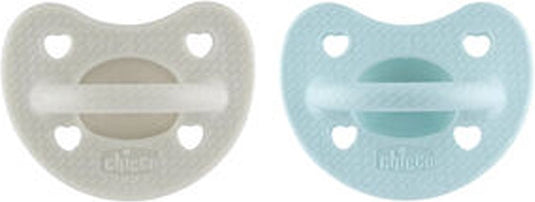 Chicco physioforma luxe 6-16 2 stuks groen -grijs fopspeen