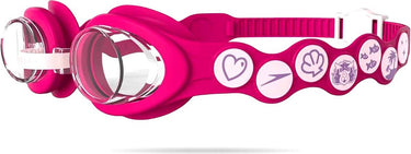 Speedo infant spot goggle zwembril meisje - duikbril kinderen 0-7 jaar - eenvoudig verstelbare bandjes met drukknop - roze