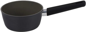 Alpina steelpan 16 cm – keramische sauspan – inductie pan – pfas vrij – 1,3 liter – aluminium