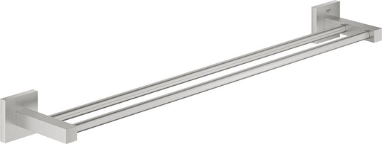 Grohe start cube dubbele handdoekhouder - supersteel (rvs look) 41104dc0