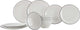 Gimex linea line servies - zwart - 12-delig