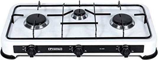 Promis gas stove kg300 white without reducer