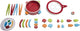 Bs toys veggie - hout - groentespel - educatief spel - 31-delig - 1 tot 4 spelers