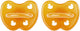 Hevea two-pack symmetrical teat 3-36 months (natural)