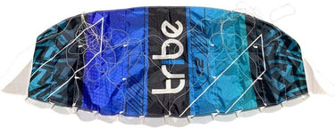 Rhombus tribe 1.2 matrasvlieger 126x55 cm blauw zwart
