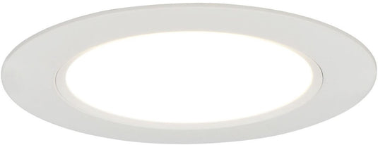 Trio virunga - inbouwspot - wit mat - incl. 1x smd 6 w - extern dimbaar - plafondbevestiging - dip - schakelaar