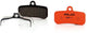 Xlc bp-o20 remblok - schijfrem (shimano tektro) - compound: organic - allroad - oranje