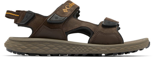 Columbia konos™ hiker 3-strap heren sandalen - cordovan, mud