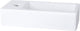 Differnz helios fontein - links - 37.5 x 18.5 x 9 cm - keramiek - wit