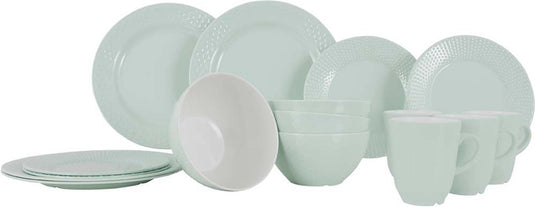 Gimex royal line servies - pastel - mint - 16-delig
