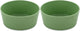 Koziol kom, 0.89 l, set van 2, organic, blad groen - | connect bowl