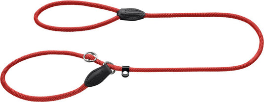 Hunter retrieverlijn met stop freestyle rood