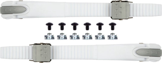 Nijdam snelsluitingset -a*- 2 stuks - wit