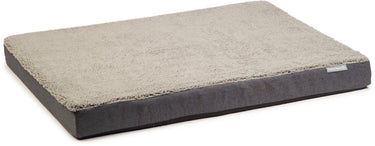 Beeztees memory foam zira - hondenkussen - grijs - 120x80x10cm