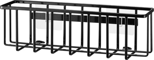 Yamazaki zelfklevend gootsteen wastafel mandje - l - tower - zwart