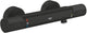 Grohe precision feel thermostatische douchemengkraan met cooltouch - wandgemonteerd - waterbesparend - mat zwart