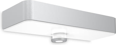 Steinel solar buitenlamp met bewegingssensor xsolar sol-o s - led wandlamp op zonne-energie - zilver