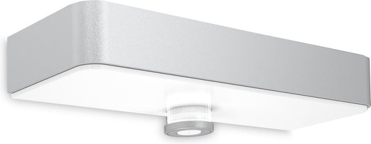 Steinel solar buitenlamp met bewegingssensor xsolar sol-o s - led wandlamp op zonne-energie - zilver