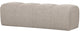 Woood mojo eetbankje 164 cm mojo - bouclé - beige melange - 49x164x45