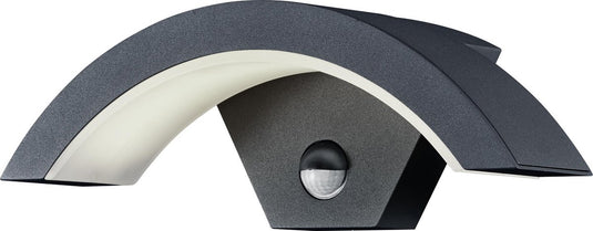 Trio ohio - wandlamp - antraciet - incl. 1x smd 7,5w - buitenverlichting - ip54