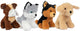 Toi-toys pluchen puppy - 15cm