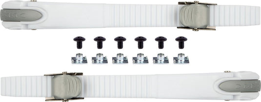 Nijdam snelsluitingset - aa- 2 stuks - wit