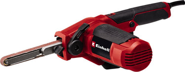 Einhell elektrische vijl- bandschuurmachine tc-bf 500 e - 500w - bandsnelheid: 300-1700 m min - incl. 6 schuurbanden