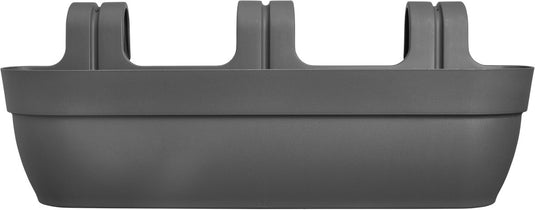 Elho vibia campana easy hanger xxl 70 - plantenbak voor balkon - balkonbak - 100% gerecycled plastic - l69 x b26.8 x h23.7 cm - antraciet
