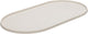 Designed by lotte oona placemat hond kat - placemat voerbak - vaatwasserbestendig - silicone - beige - 55x30x1,7 cm