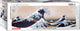 Eurographics - de grote golf bij kanagawa (uitgebreid ten opzichte van het origineel) [神奈川沖浪裏 kanagawa-oki nami ura] - katsushika hokusai - 1000 stukjes 96×32cm (b×h) - fine art panorama legpuzzel
