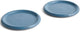 Hay barro plate ø24 set of 2, dark blue