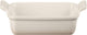 Le creuset ovenschaal 19 cm - 1,1 l - aardewerk - meringue - rechthoek