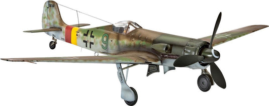 Revell modelbouwpakket vliegtuigen - 03981 focke wulf ta 152 h plastic - 1:72 - modelbouw