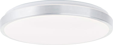 Brilliant livius - plafondlamp - led 36w - afstandsbediening - nikkel