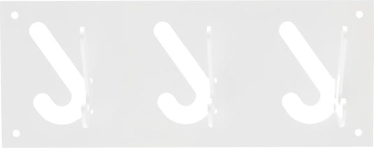 Gispen 1x3 - kapstok - wit - 30 cm breed